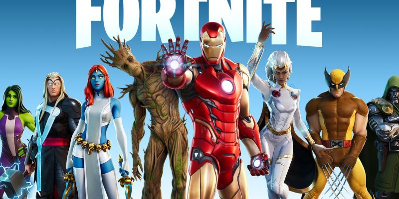 Marvel skins in Fortnite. This image is part of an article about are more Marvel Fortnite skins coming?