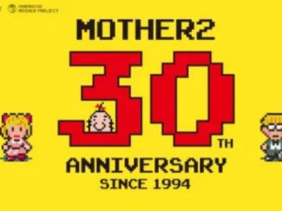 Mother 2 anniversary graphic.