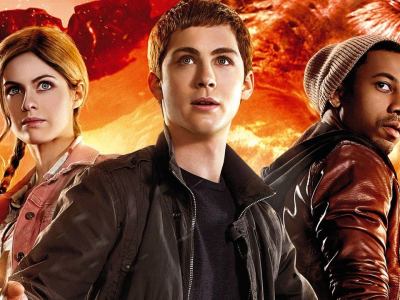 Percy Jackson and the Sea of Monsters poster. This image is part of an article about Percy Jackson fans being surprised about how much Rick Riordan dislikes the movies.