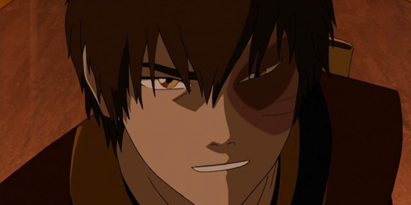 Zuko looking angry in Avatar: The Last Airbender. This image is part of an article about What Happened to Zuko's Mom in Avatar: The Last Airbender, Answered