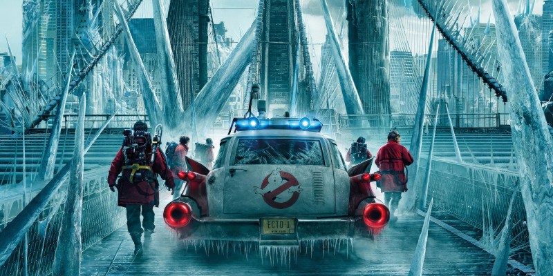 Ghostbusters: Frozen Empire key art