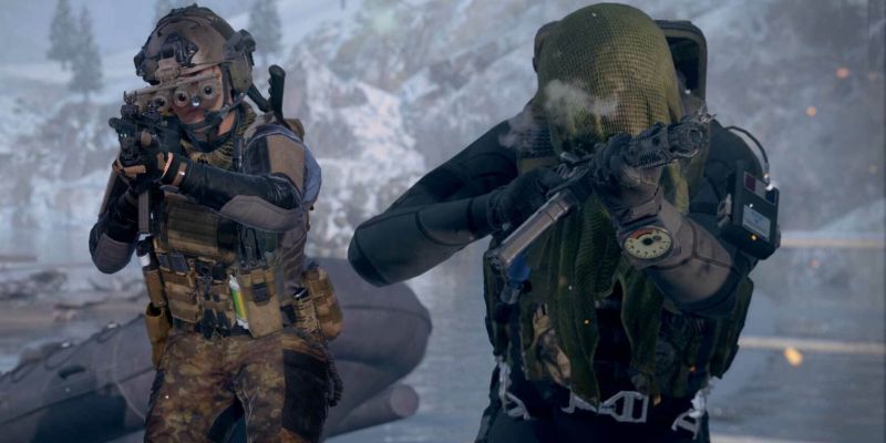 Two soldiers in full uniform in Call of Duty: Modern Warfare 3. This image is part of an article about when does Modern Warfare 3 (MW3) Season 2 end.