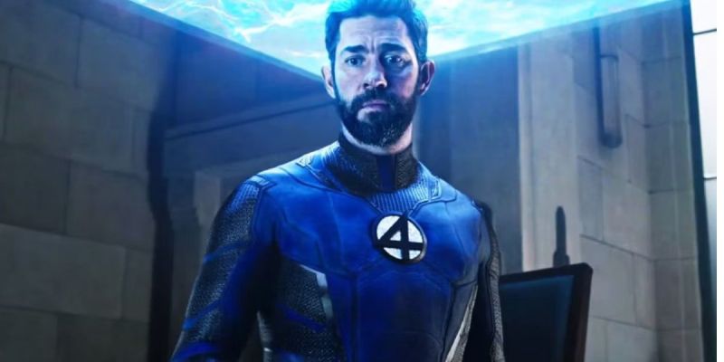 John Krasinski as Mr. Fantastic from the Fantastic Four.