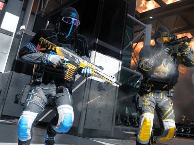 Two brightly-colored soldiers in Modern Warfare 3 Season 2. This image is part of an article about why Modern Warfare 3 (MW3) says free trial after launch.